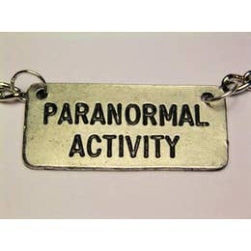 Paranormal Activity Statement Platform Necklace